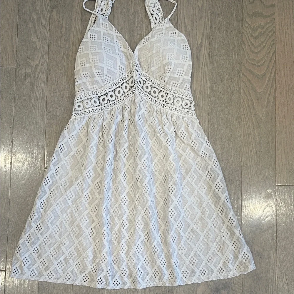 🇮🇹 Elegant Beige Knit Backless Dress • Made in Italy • Size Small - Picture 11 of 17